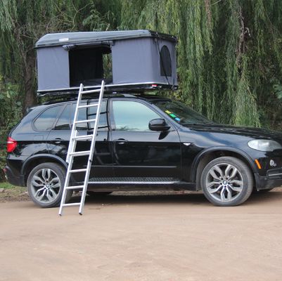 Серая автомобильная крыша верхняя палатка для транспортного средства Diy 4 человека Кампинг площадь 2,4 квадратных метров
