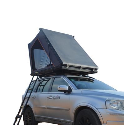 Алюминиевый треугольный холст Tepee XXL для кемпинга на открытом воздухе Дикая палатка Черная